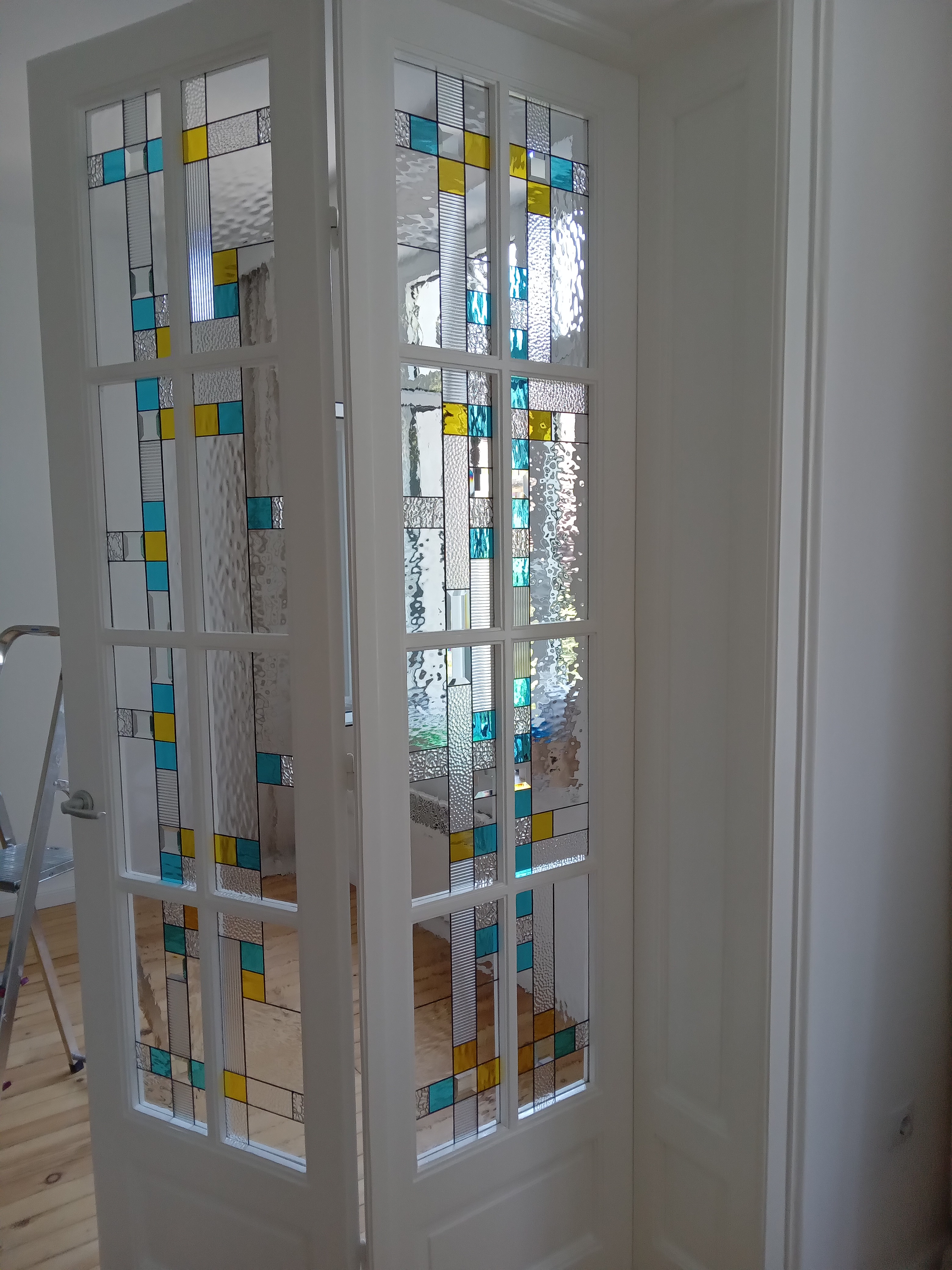 Door Model 220 — Azure Geometry craftsmanship detail