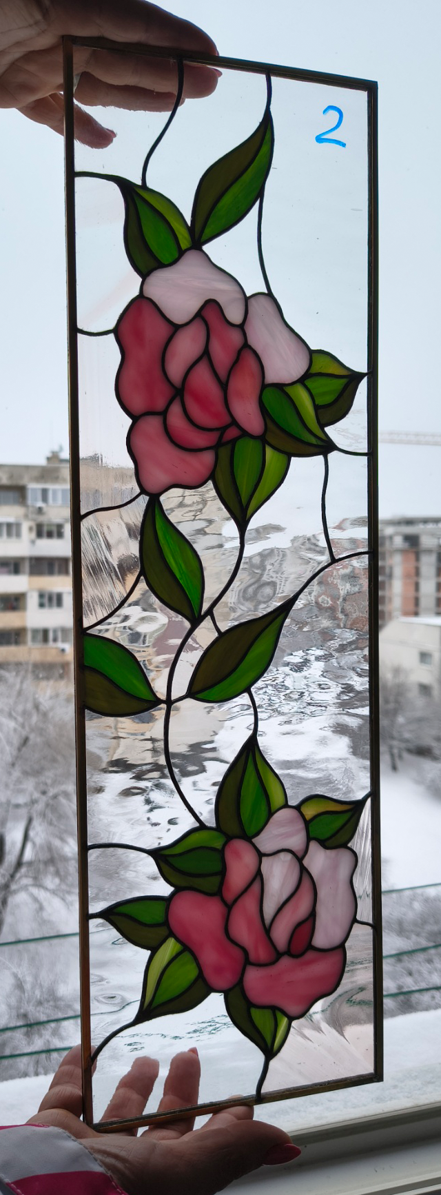 Door Model 226 — Rosevine Grace detail