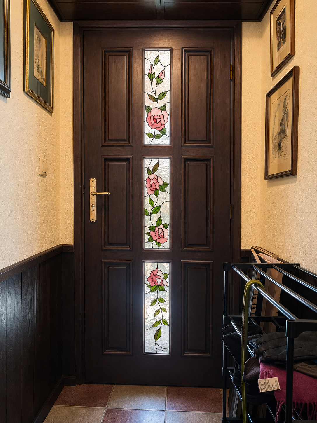 Door Model 226 — Rosevine Grace detail