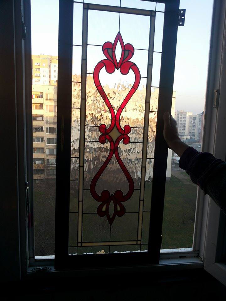 Door Model 324 — Royal Hearts detail