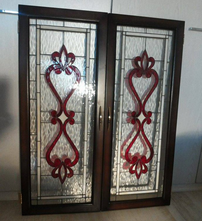 Door Model 324 — Royal Hearts detail