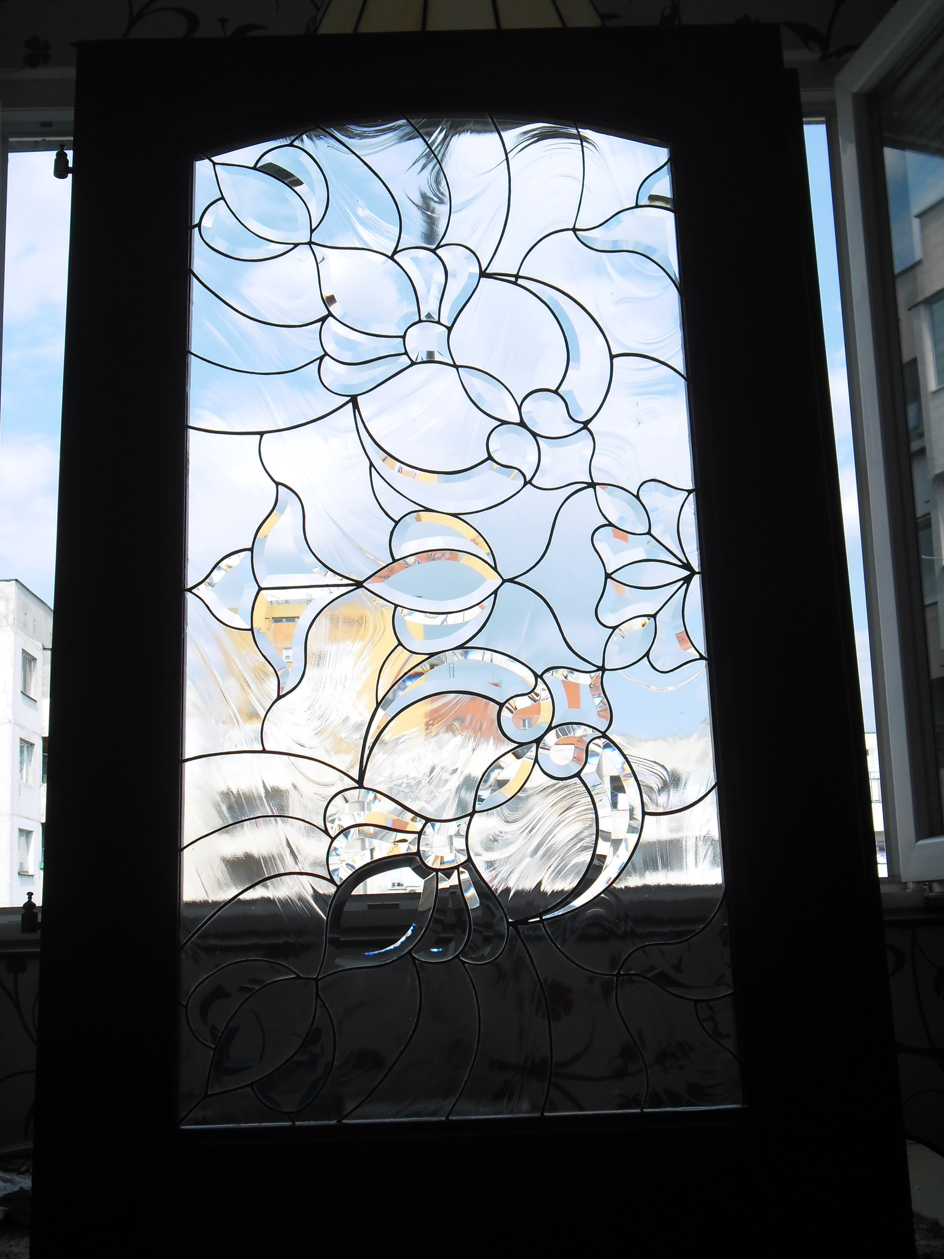 Door Model 327 — Floral Majesty detail