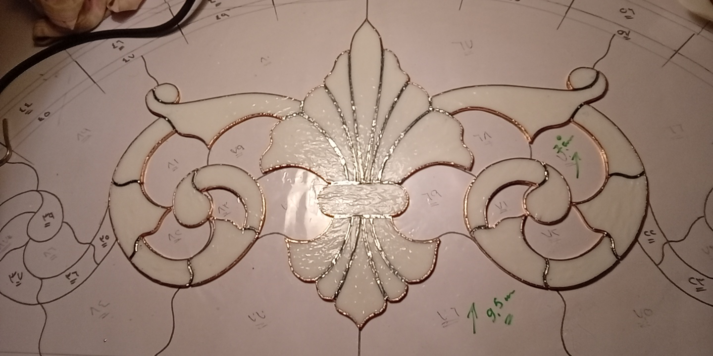Panel Model 513 Regal Fleur detail