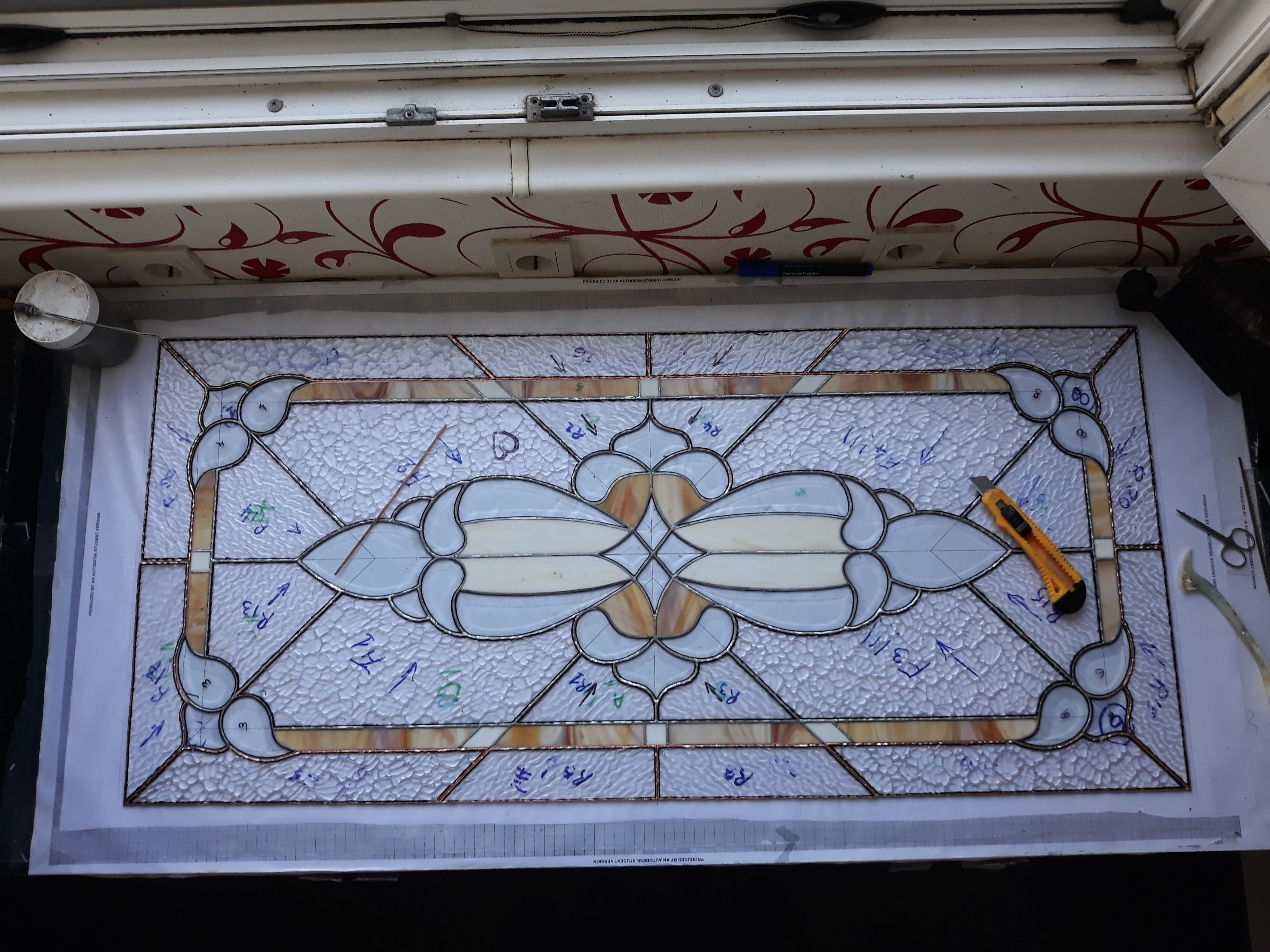 Window Model 704 — Azure Harmony detail