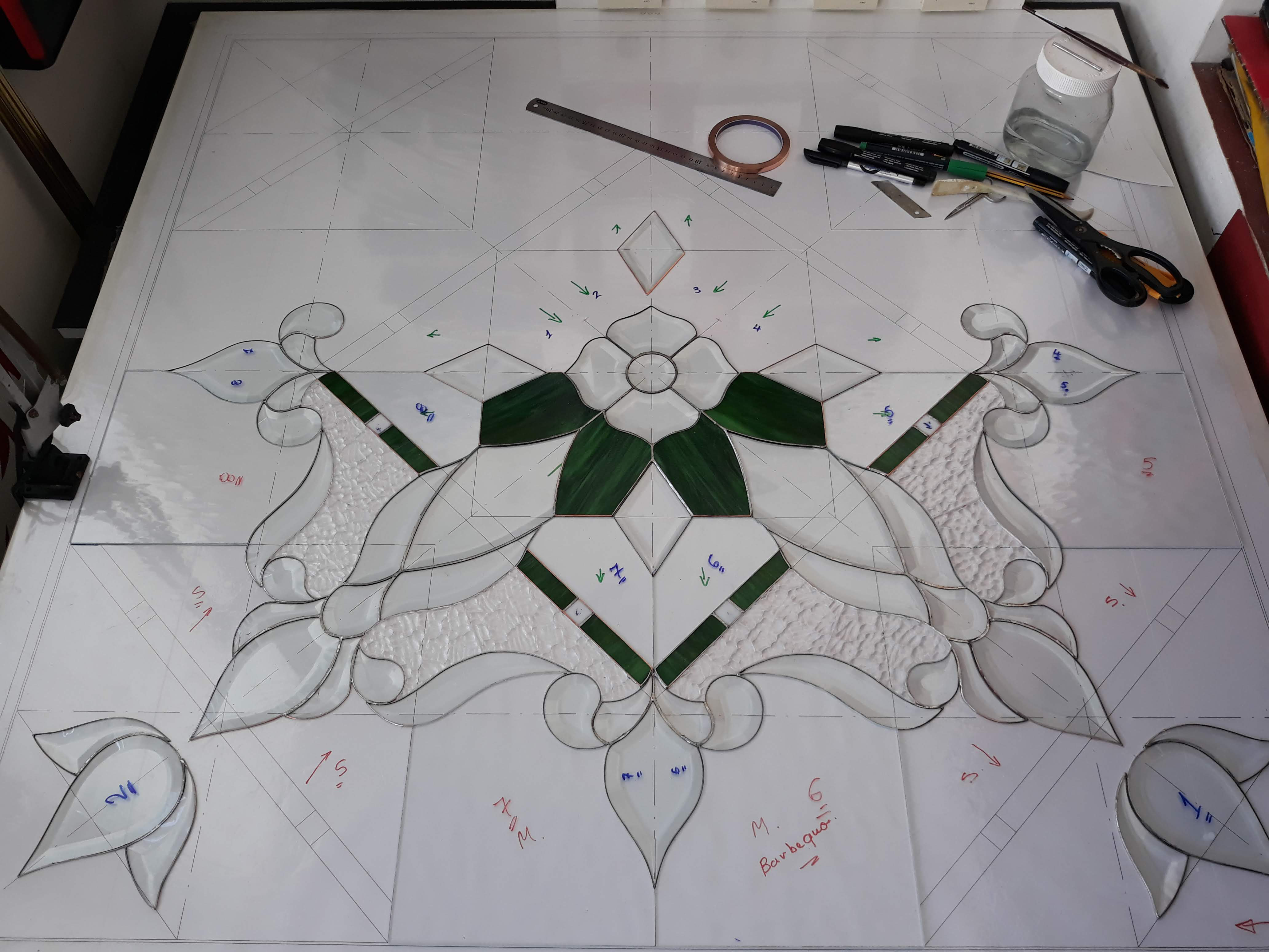 Window Model 714 — Verdant Jewel craftsmanship detail