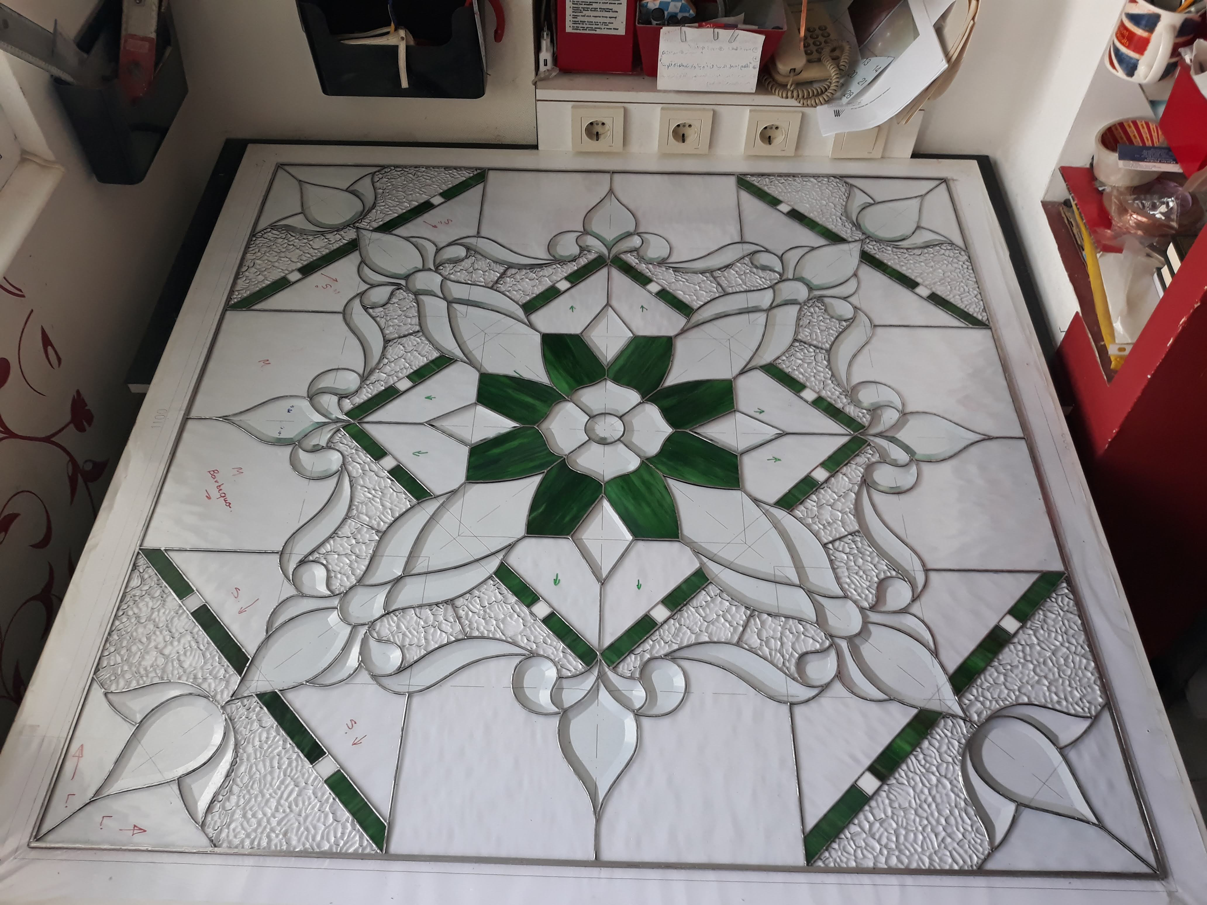 Window Model 714 — Verdant Jewel detail