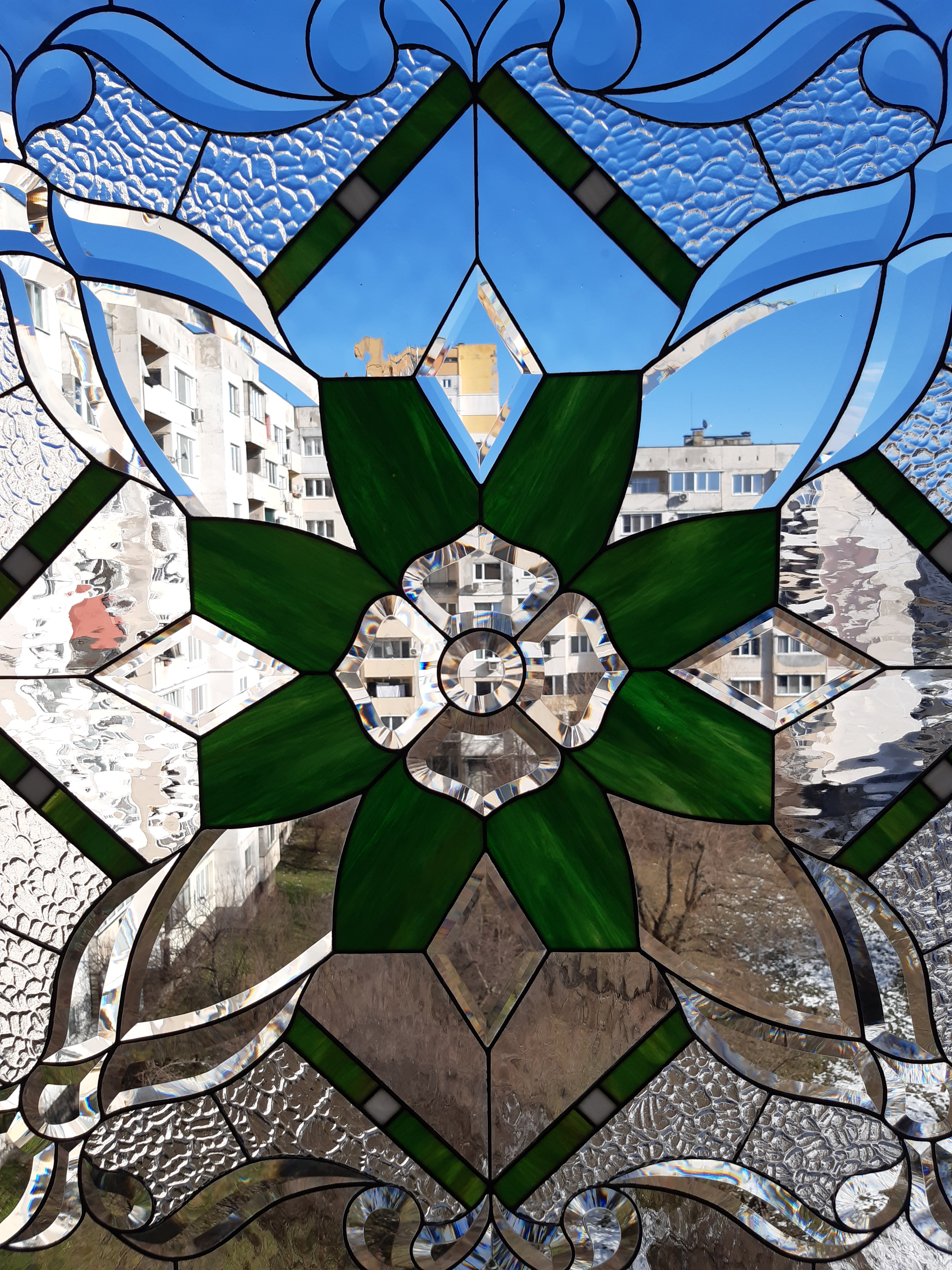 Window Model 714 — Verdant Jewel detail